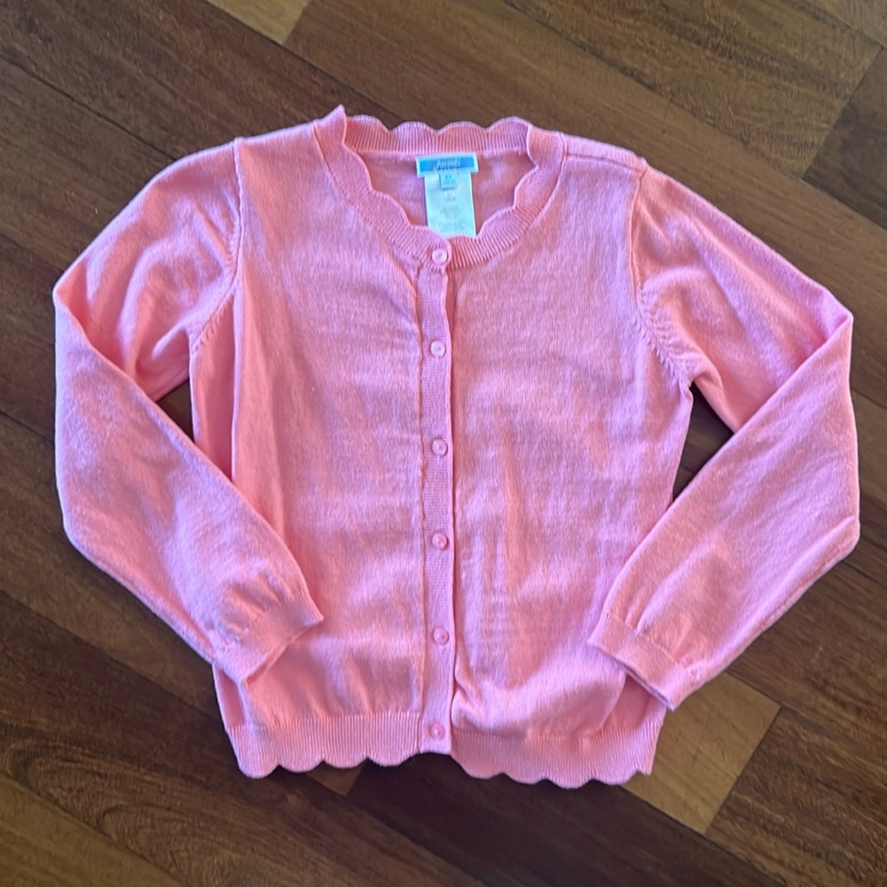 Jacadi scalloped cardigan